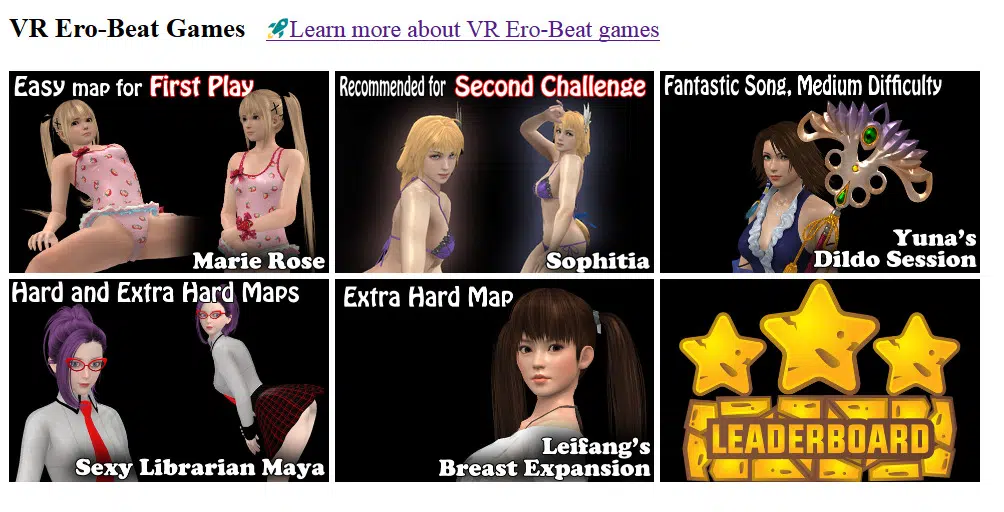 VR Ero beat content